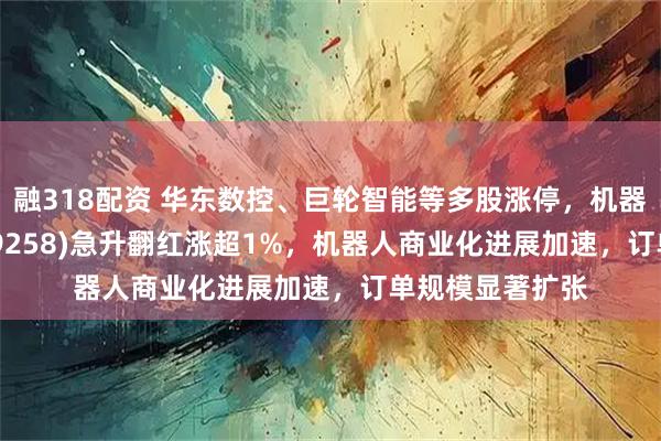 融318配资 华东数控、巨轮智能等多股涨停，机器人ETF南方(159258)急升翻红涨超1%，机器人商业化进展加速，订单规模显著扩张
